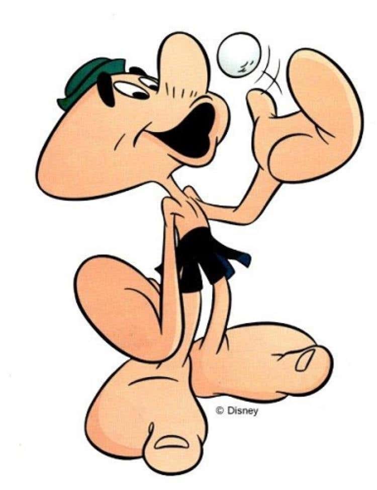 Eta Beta si pappa una pallina di naftalina, anche se nelle storie originali mangia mandarini cinesi